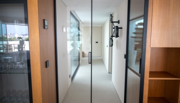 Resa-Estates penthouse botafoch daltv villa views first line Ibiza hallway .jpg